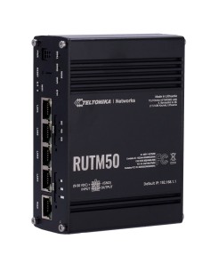 Kaufen Sie den industriellen TELTONIKA TK-RUTM50 Router 5G Sub-6GHz mit hoher Geschwindigkeit. - Ausfallsicherheit mit Dual SIM 2