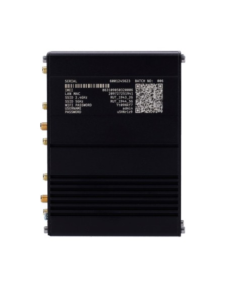 Acquistare TELTONIKA TK-RUTM50 Router industriale 5G Sub-6GHz ad alta velocità. - Resilienza con Dual SIM e failover automatico