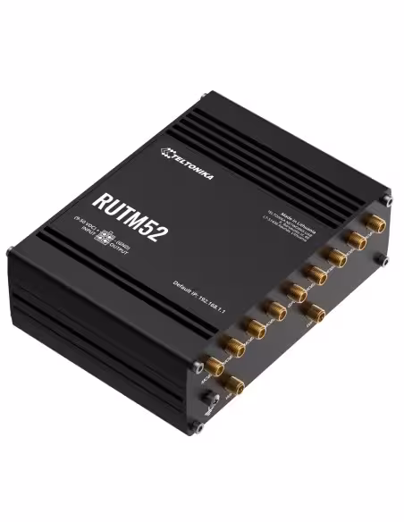 Acheter le routeur industriel double TK-RUTM52 TELTONIKA 5G pour une haute vitesse - Deux modems 5G pour une connexion toujours 