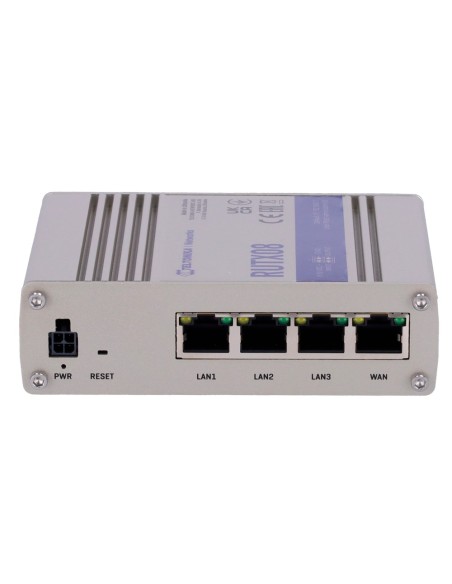 Comprar TELTONIKA TK-RUTX08 Router Industrial Gigabit Ethernet potente - 4 puertos RJ45 de 10/100/1000 Mbps - CPU Quad-core ARM 