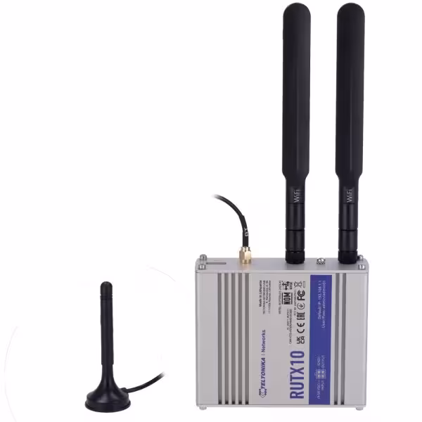 Acheter TELTONIKA TK-RUTX10 Routeur industriel Teltonika Wi-Fi haut de gamme - Wi-Fi 5 Wave 2 double bande jusqu’à 867 Mbps - 4 