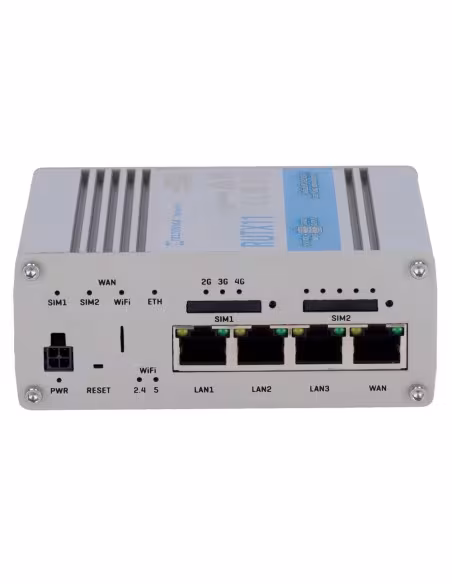 Comprar TELTONIKA TK-RUTX11 Router Industrial 4G LTE Cat 6 hasta 300 Mbps - Resiliencia con Dual SIM y failover automático - Wi-