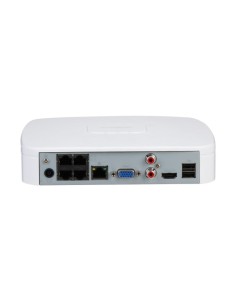 Comprar DAHUA 1406860 (DHI-NVR4104-P-4KS3) DAHUA GRABADOR IP 4 CANALES POE, 1U SMART LITE BLANCO 1.0.01.23.15691-9003 2