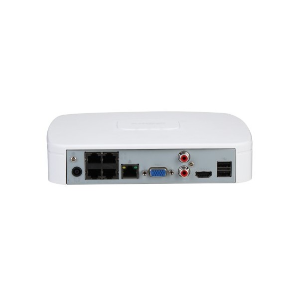 Comprar DAHUA 1406860 (DHI-NVR4104-P-4KS3) DAHUA GRABADOR IP 4 CANALES POE, 1U SMART LITE BLANCO 1.0.01.23.15691-9003