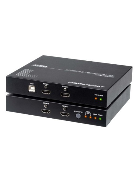 Comprar ATEN 1406766 ATEN Extensor KVM USB HDMI Dual view HDBaseT 2.0 (4K a 100 m para single view) CE824-AT-G