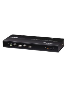 Comprar ATEN 1406765 ATEN Conmutador KVMP de doble monitor con 2 puertos USB 4K HDMI (cables incluidos) CS742H-AT-G