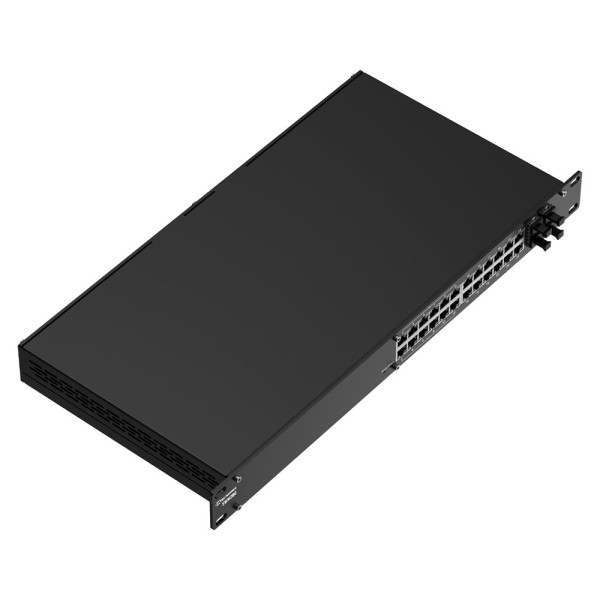 Acheter TELTONIKA TK-SWM280 Switch industriel administrable L2+ Teltonika SWM280 - 24 ports Gigabit RJ45 avec 12 sorties PoE+ - 