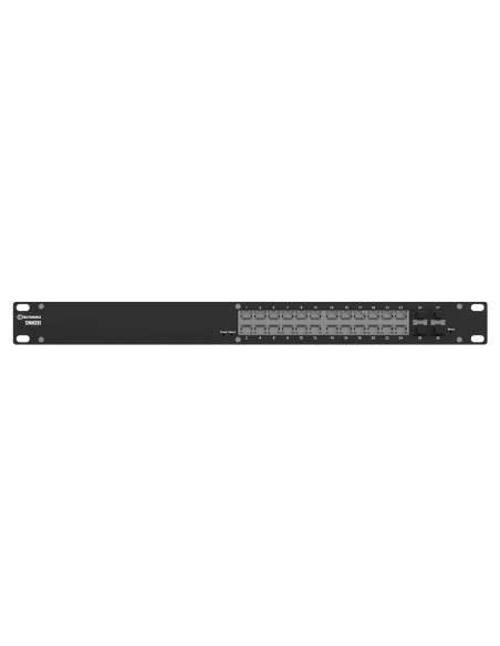 Teltonika TK-SWM281 Teltonika Switch Layer 3 - 24 portas Gigabit + 4 SFP Gigabit - DHCP / VLAN / STP / RSTP / MRP / ACL / SNM