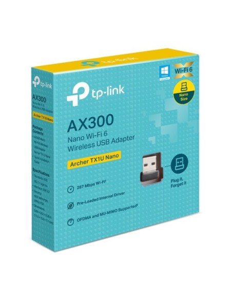 Comprar TP-LINK 1406604 TP-Link AX300 WLAN 287 Mbit/s ARCHER TX1U NANO