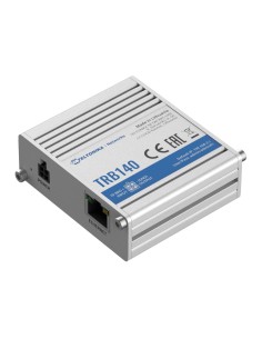 Teltonika TK-TRB140 Teltonika Gateway 4G Industrial - 4G Cat 4 / 3G / 2G - Porta Ethernet RJ45 10/100 / 1000Mbps - Design compac 2