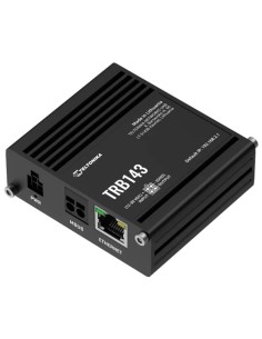 Comprar TELTONIKA TK-TRB143 Teltonika Gateway 4G Industrial - 4G Cat 4 / 3G / 2G - Puerto Ethernet RJ45 10/100/1000Mbps - Entrad 2