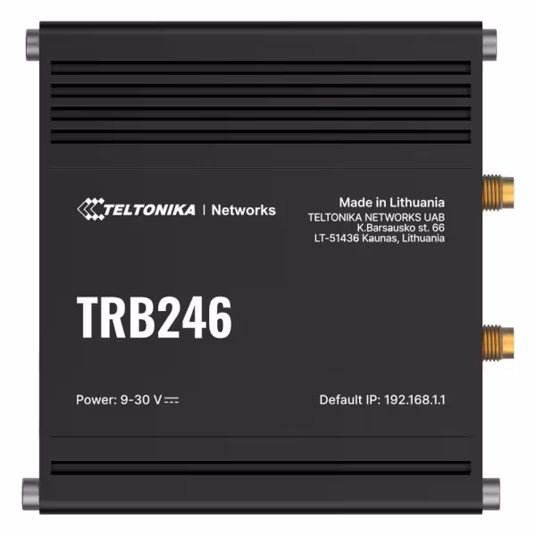 Acheter TELTONIKA TK-TRB246 Routeur industriel Teltonika 4G LTE Cat 4  
- Résilience totale avec double emplacement SIM  
- Posi