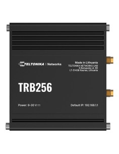 Comprar TELTONIKA TK-TRB256 Teltonika Gateway 4G Industrial - LTE Cat M1/Cat MB1, NB2/EGPRS  (no simultaneo) - Puerto RJ45 10/10