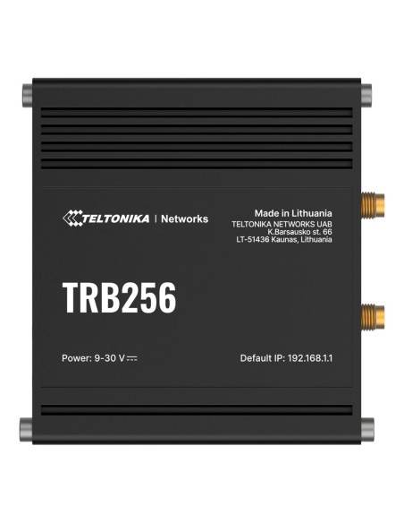 Comprar TELTONIKA TK-TRB256 Teltonika Gateway 4G Industrial - LTE Cat M1/Cat MB1, NB2/EGPRS  (no simultaneo) - Puerto RJ45 10/10