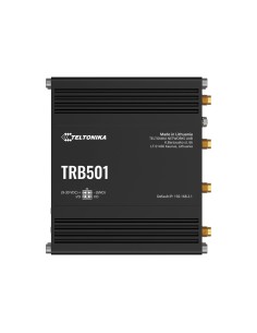 Acheter TELTONIKA TK-TRB501 Routeur industriel Teltonika 5G  
- Connectivité haut débit 5G SA/NSA  
- Port Ethernet ultr 2