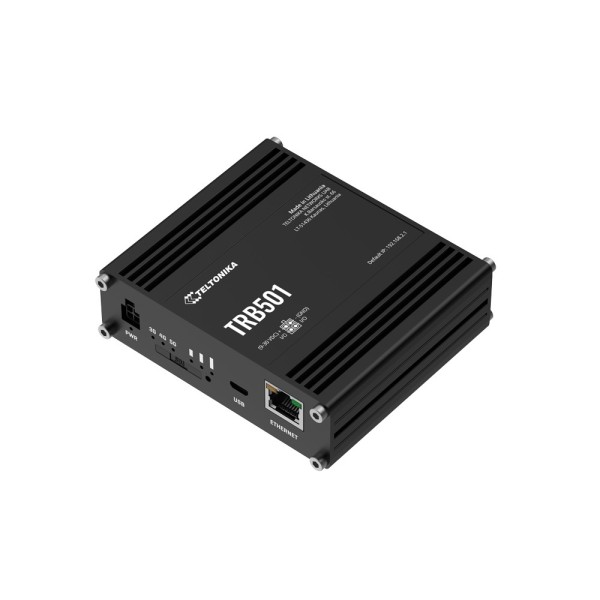 Acquistare TELTONIKA TK-TRB501 Router industriale Teltonika 5G  
- Connettività ad alta velocità 5G SA/NSA  
- Porta Ethernet ul