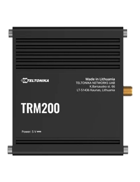 Teltonika TK-TRM200 Teltonika Modem 4G Industrial - 4G Cat 4 / 3G / 2G - Micro Conector USB - Design compacto