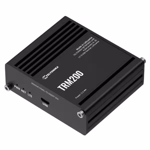 Acheter TELTONIKA TK-TRM200 Modem industriel Teltonika 4G LTE Cat 4  
- Connectivité fiable avec prise en charge de secours 2G e