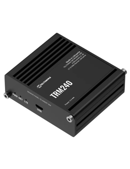 Comprar TELTONIKA TK-TRM240 Teltonika Módem 4G Industrial - 4G Cat 1 / 3G / 2G - Conector Micro USB - Diseño Compacto TK-TRM240