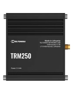 Teltonika TK-TRM250 Teltonika Modem LTE Industrial - LTE CAT-M1 / NB-IOT / EGPRS - Micro conector USB - Design compacto