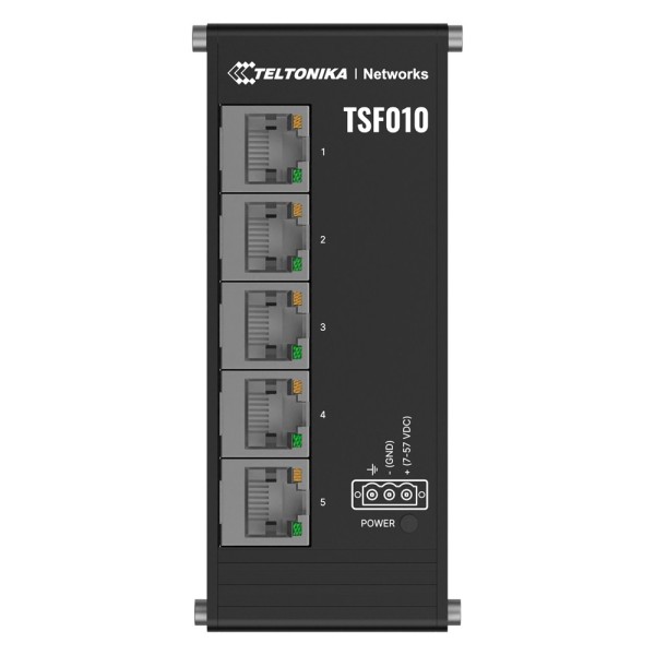 Comprar TELTONIKA TK-TSF010 Teltonika Switch No gestionable Industrial - 5 puertos Ethernet RJ45 Fast Ethernet - Rugerizado Carc