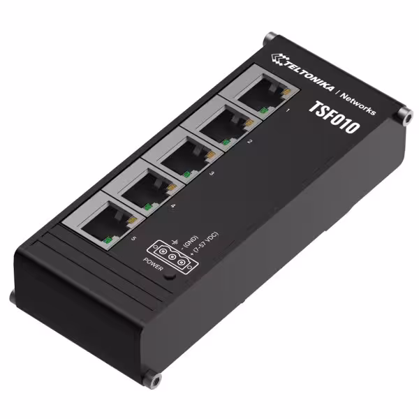 Kaufen TELTONIKA TK-TSF010 Teltonika nicht verwaltbarer industrieller Switch – 5 Ports Ethernet RJ45 Fast Ethernet – Rugerisiert