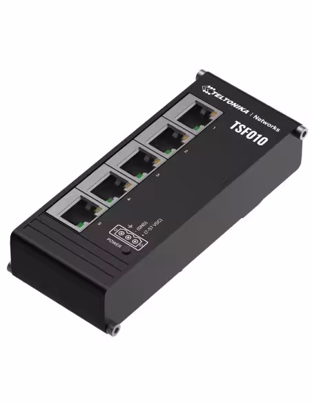 Acheter TELTONIKA TK-TSF010 switch industriel non gérable Teltonika - 5 ports Ethernet RJ45 Fast Ethernet - Durci Carc
