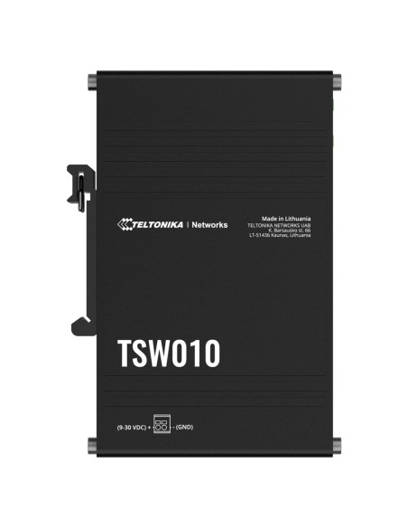Comprar TELTONIKA TK-TSW010 Teltonika Switch No gestionable Industrial - 5 puertos Ethernet RJ45 Fast Ethernet - Rugerizado Carc