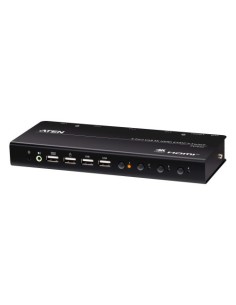 Comprar ATEN 1404298 ATEN 4-PORT USB 4K HDMI KVMP SWITCH WITH USB PERIPHERAL SUPPORT CS784H-AT-G