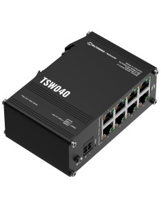 Comprar TELTONIKA TK-TSW040 Teltonika Switch PoE No gestionable Industrial - 8 puertos Ethernet RJ45 Fast Ethernet - 8 Puertos E 2