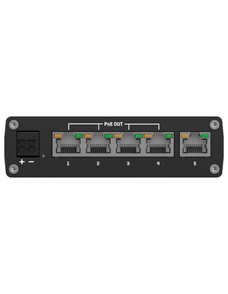Comprar TELTONIKA TK-TSW101 Teltonika Switch PoE No gestionable Industrial - 5 puertos Ethernet RJ45 Gigabit - 4 Puertos Etherne