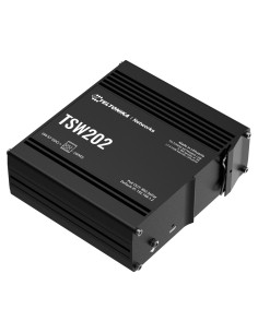 Teltonika TK-TSW202 Teltonika Switch Poe Handizadable Industrial - 8 Portas Ethernet RJ45 Gigabit +2 Sfp Gigabit - 8 portas ETH 2