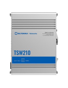 Comprar TELTONIKA TK-TSW210 Teltonika Switch No gestionable Industrial - 8 puertos Ethernet RJ45 Gigabit +2 SFP Gigabit - Rugeri