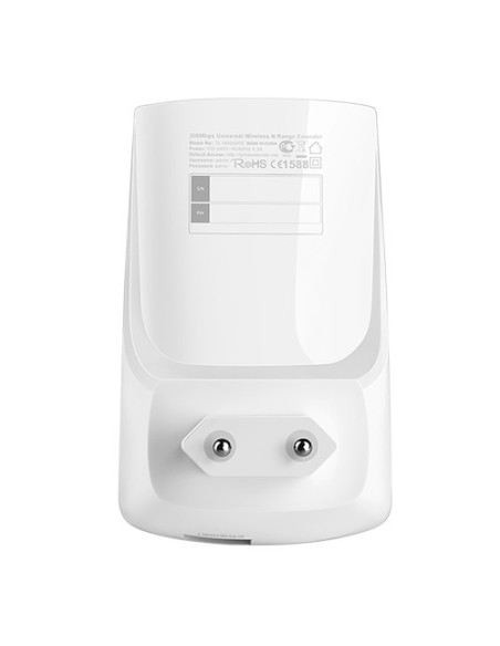 Comprar TP-LINK TL-WA850RE Extensor inalámbrica - Frecuencia 2.4GHz - Soporta 802.11 b/g/n - Conexiones de hasta 300 Mbps - Pote
