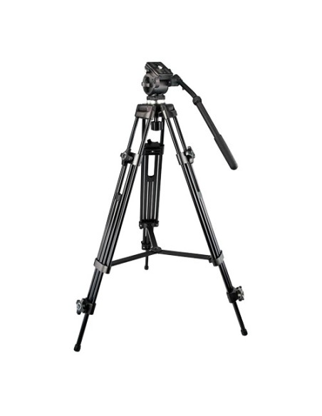Kaufen OEM TRIPOD-2M professionelles Stativ – ausziehbar bis 189 cm – für den Außeneinsatz geeignet – Farbe: Schwarz – kompatibe
