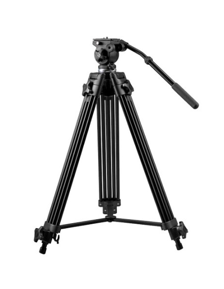 Kaufen OEM TRIPOD-2M professionelles Stativ – ausziehbar bis 189 cm – für den Außeneinsatz geeignet – Farbe: Schwarz – kompatibe