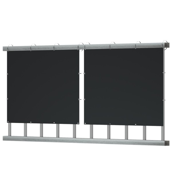 Tsun Tsol-Esk400-AirV Tsun Solar Kit Vertical - 2 Painéis Leve 200W - Microinverter 400W - Para instalação na varanda - C