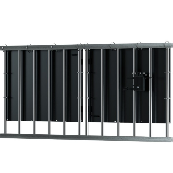 Tsun Tsol-Esk400-AirV Tsun Solar Kit Vertical - 2 Painéis Leve 200W - Microinverter 400W - Para instalação na varanda - C