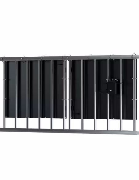 Acquista TSUN TSOL-ESK400-AIRV TSUN Kit Solare Air Verticale - 2 pannelli leggeri da 200W - Microinverter da 400W - Per installa