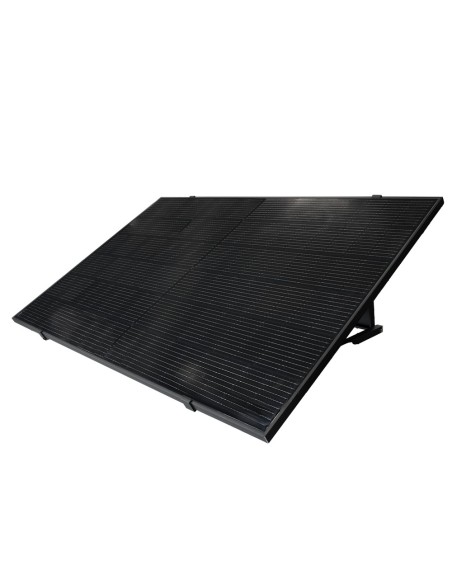 Tsun Tsol-Esk400-PB Tsun Solar Kit Pop Up - Painel Completo Preto 400W - Microinverter MS400 400W - Suporte de instalação de pis
