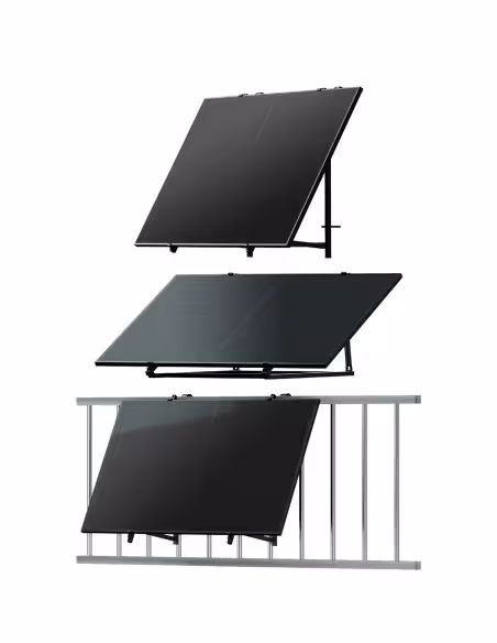 Comprare TSUN TSOL-ESK800-UB TSUN Kit Solare Universale - 2x Pannello solare 400W - Microinverter 800W - Per balcone, pavimento