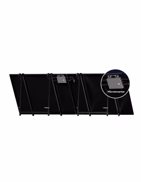 Comprare TSUN TSOL-ESK800-UB TSUN Kit Solare Universale - 2x Pannello solare 400W - Microinverter 800W - Per balcone, pavimento