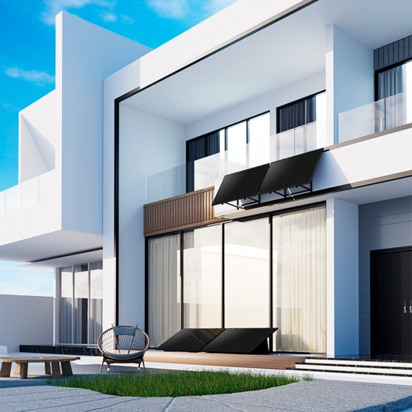 Comprar TSUN TSOL-ESK800-UB TSUN Kit Solar Universal - 2x Panel solar 400W - Microinversor 800W - Para balcón, suelo o pared - C