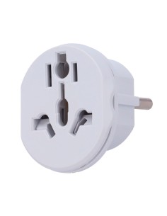 Comprar OEM UKPLUG-ADAPTER Adaptador  - Enchufe Tipo G (UK) a Enchufe Tipo F (EU)  - Voltaje 250V AC - Corriente Máxima de Salid