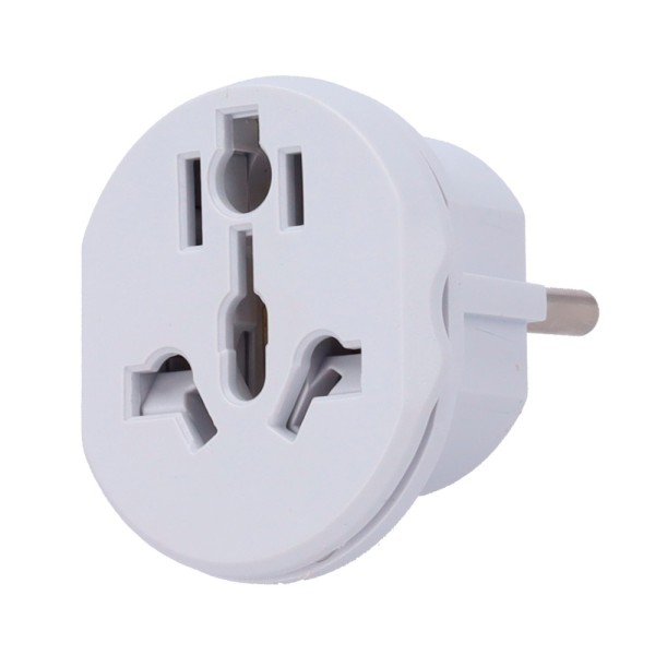 Adaptador do Adaptador do OEM UKPLUG - Tipo Gap (UK) para Tipo F (UE) - 250V AC Tensão - Atualização máxima de saída 10-16 A 