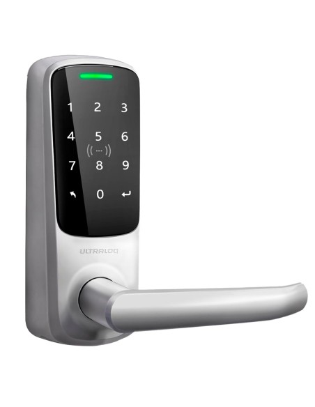 Anviz UL-Latch5-NFC Bloqueio Inteligente Anviz Ultraaloq - NFC, MF, PIN e APP - 50 usuários | WiFi e Bluetooth - autônomo 4 x pi