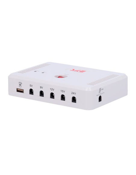 Kaufen OEM UPS-DC5V-24V-12AH wiederaufladbarer Akku – Eingang 12,7 VDC – Ausgänge 5/9/12/19/24 V – Li-Ion-Batteriezusammensetzun