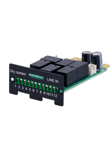 OEM UPS-Relaycard Dry Contact Minitary - Para Slot SNMP Installation UPS - Conexão ao dispositivo de monitoramento