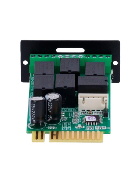 OEM UPS-Relaycard Dry Contact Minitary - Para Slot SNMP Installation UPS - Conexão ao dispositivo de monitoramento