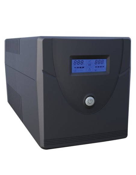 Acquistare SAFIRE UPS1000VA-4 UPS monofase line-interactive - Potenza 1000VA/600W - Ingresso 220~240 Vac / Uscita 230 Vac - 4 us